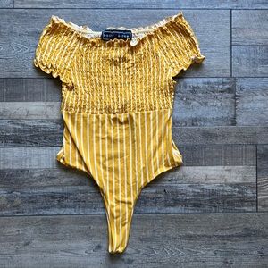 Yellow Bodysuit
